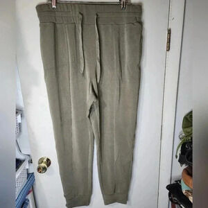 Joy Lab Size XL Dark Green Super Soft Joggers Drawstring